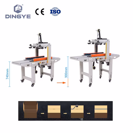Sellador semiautomático FXC4030X de la máquina del sellado de la caja del cartón de la caja de la cinta adhesiva